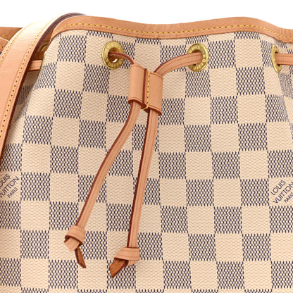 Louis Vuitton Damier Azur Noe BB 8 of 10