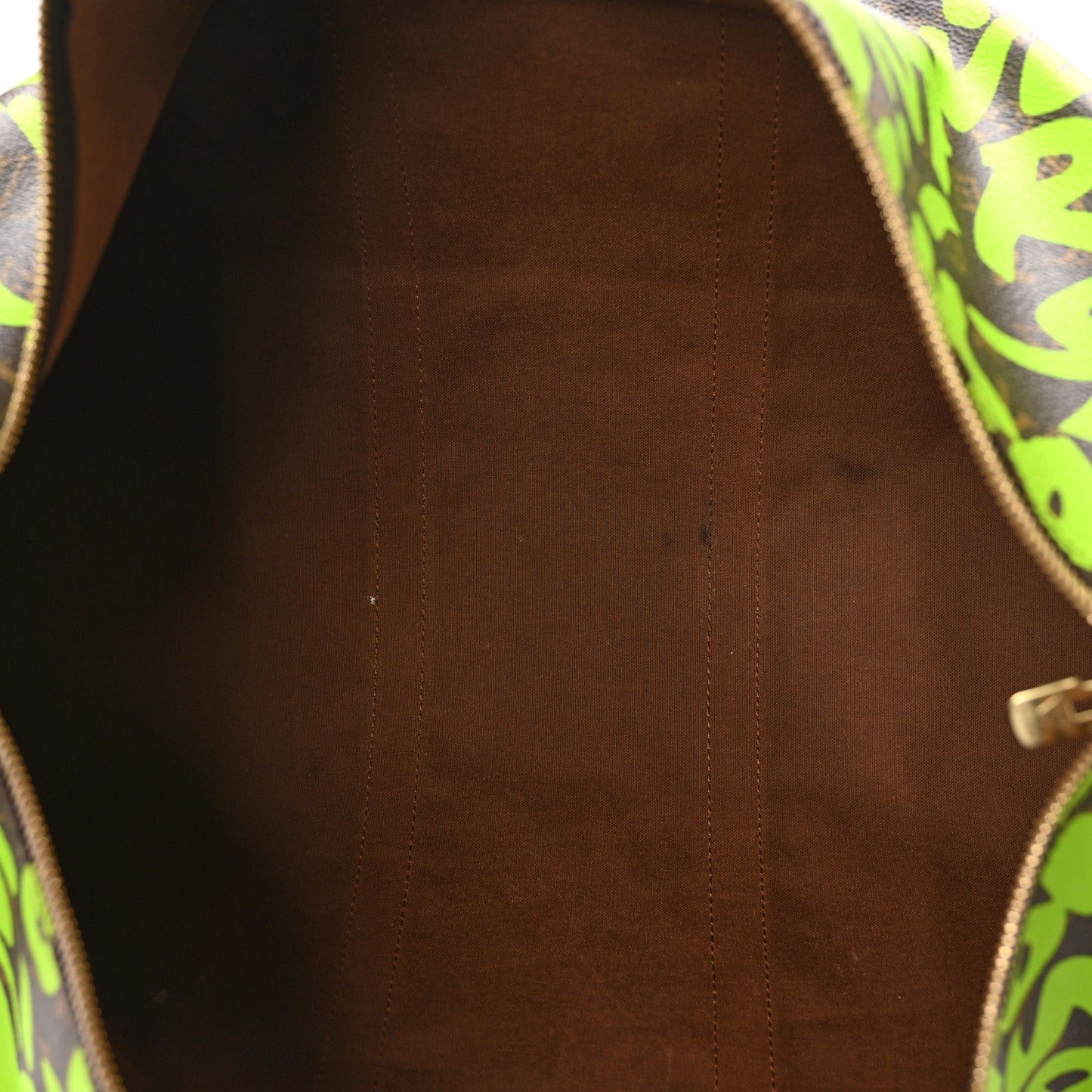 Monogram Graffiti Keepall 50 Green