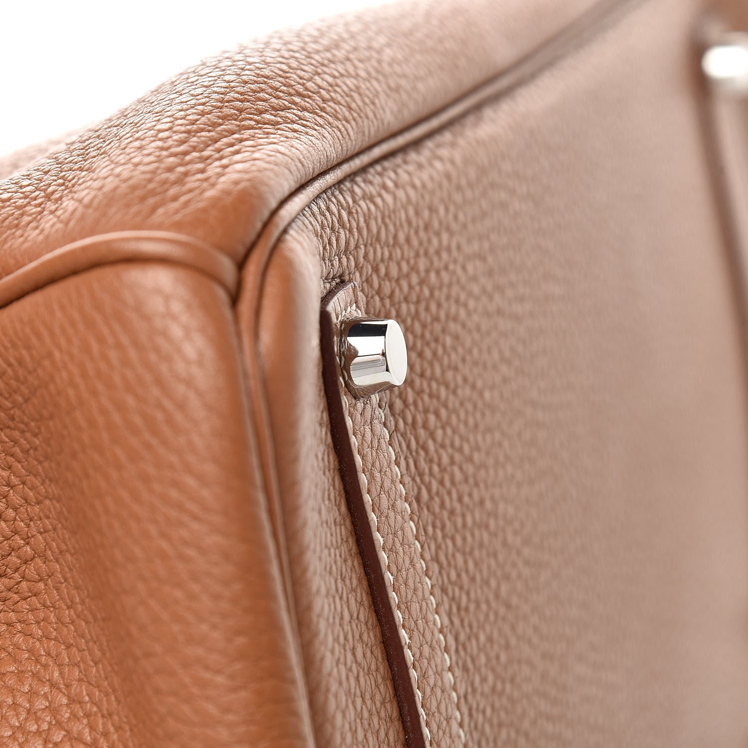 Hermes Taurillon Clemence Birkin 35 Gold 29 of 34