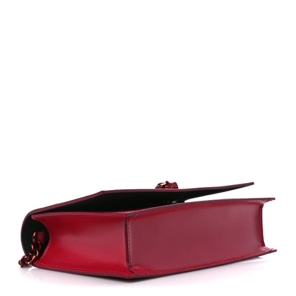Alexander McQueen Calfskin Small Skull Resin Chain Crossbody Bag Red 4 of 10