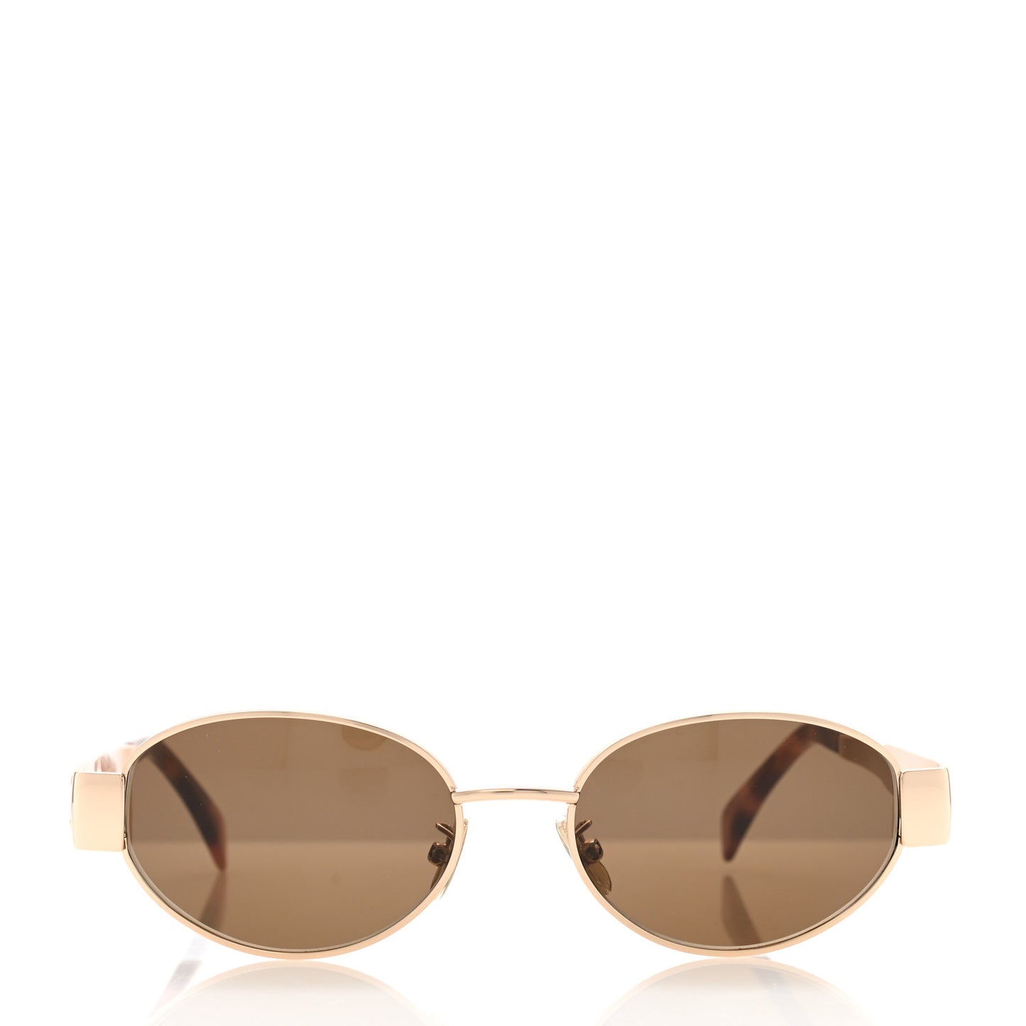 Metal Triomphe 01 Sunglasses CL40235U Rose Gold Brown