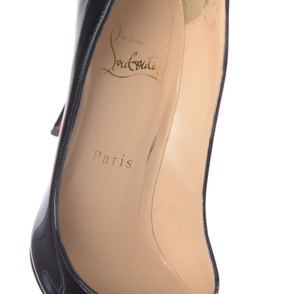 Christian Louboutin Patent Pigalle Follies 100 Pumps 35.5 Black 9 of 12