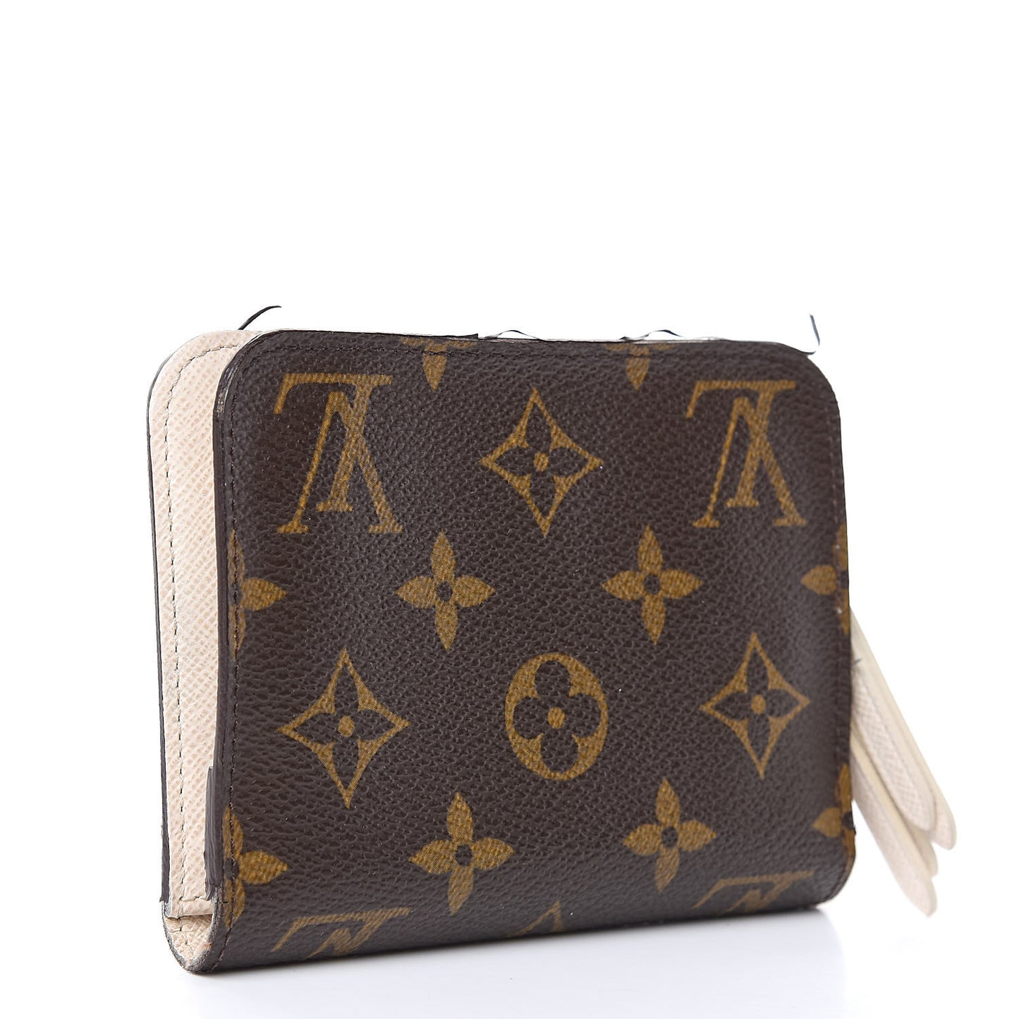 Monogram Insolite Coin Purse Wallet White