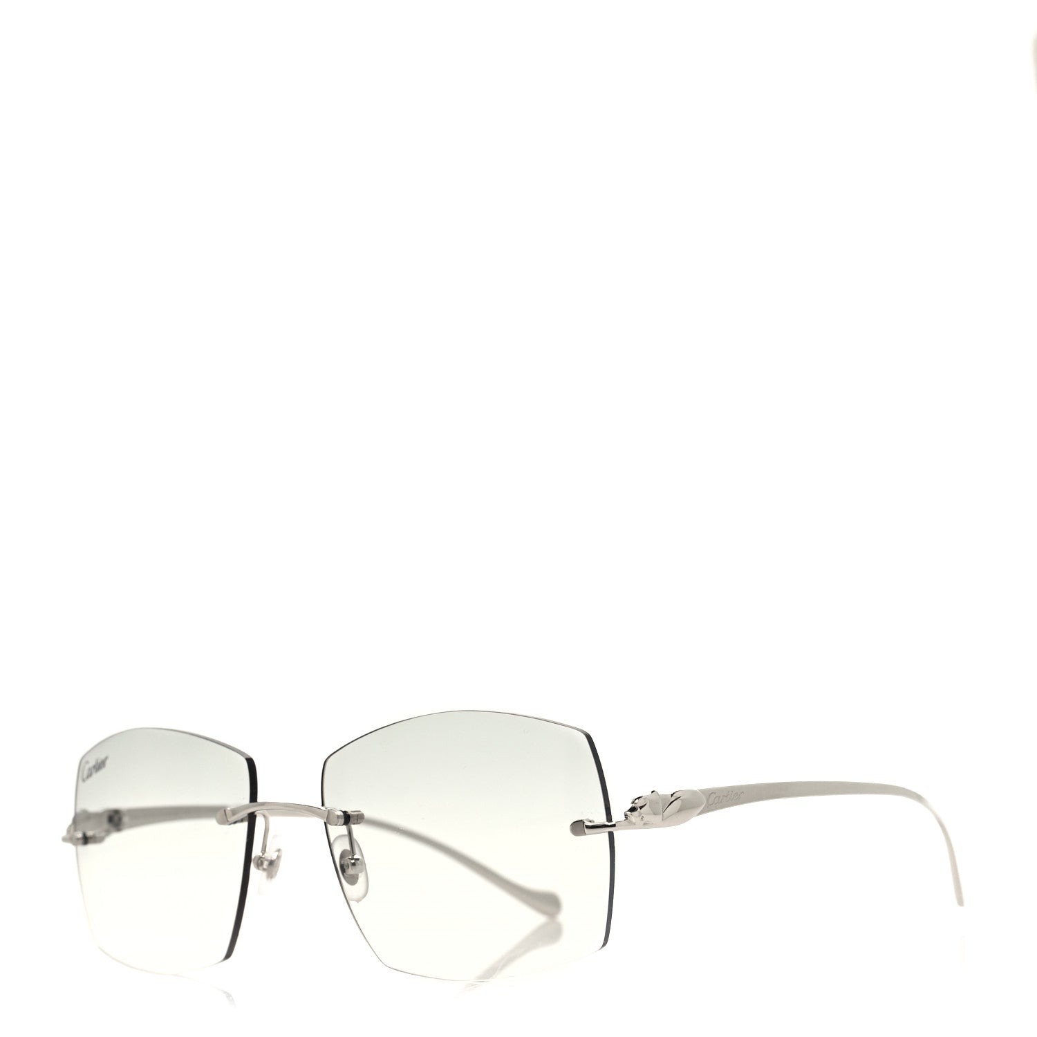 Cartier Metal Sunglasses CT0225S 130 Silver 1 of 8