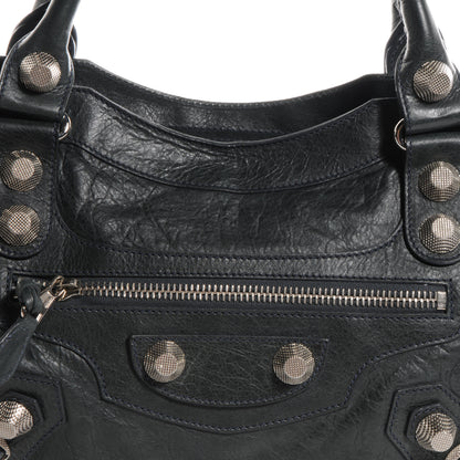 Balenciaga Agneau Giant 21 Silver Hardware City Anthracite 8 of 9