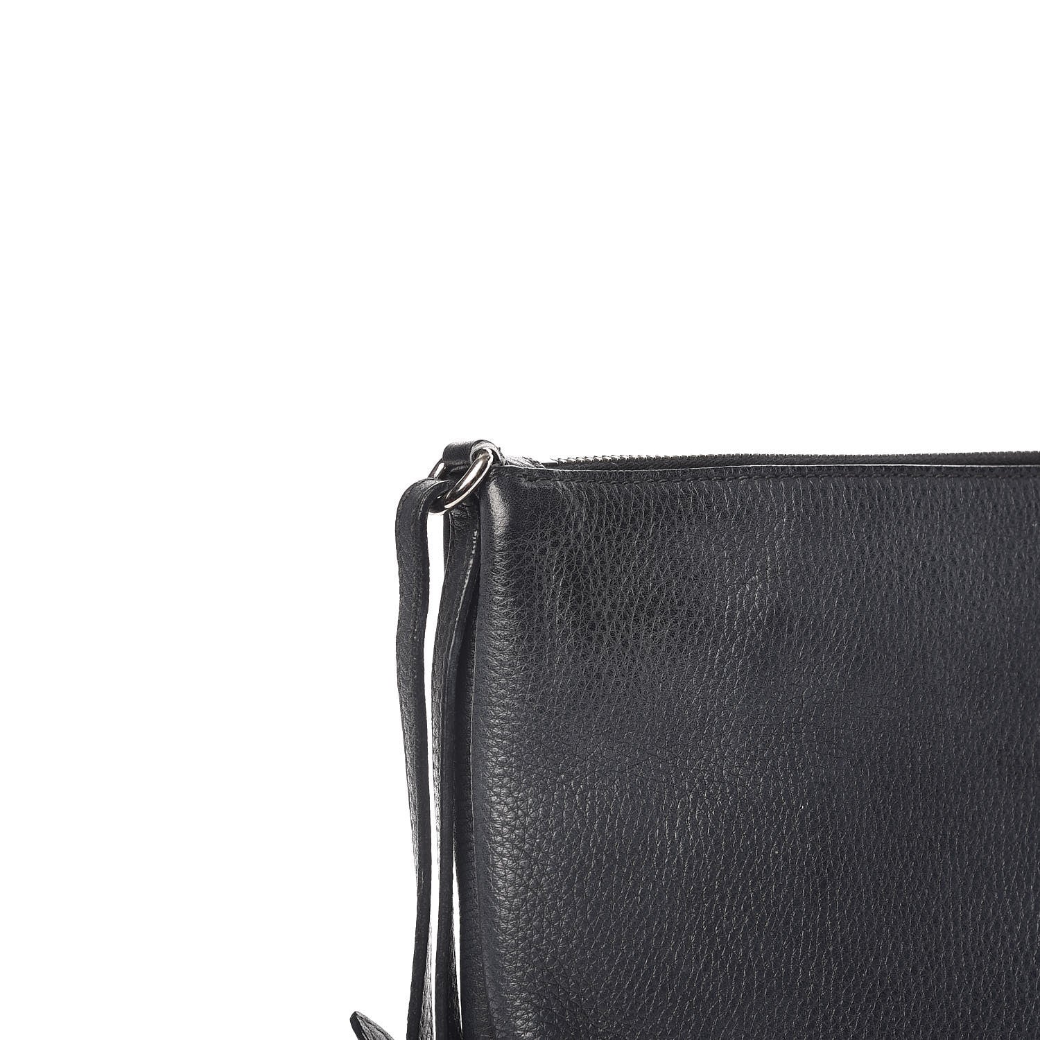 Prada Vitello Daino Clutch Baltico 11 of 11