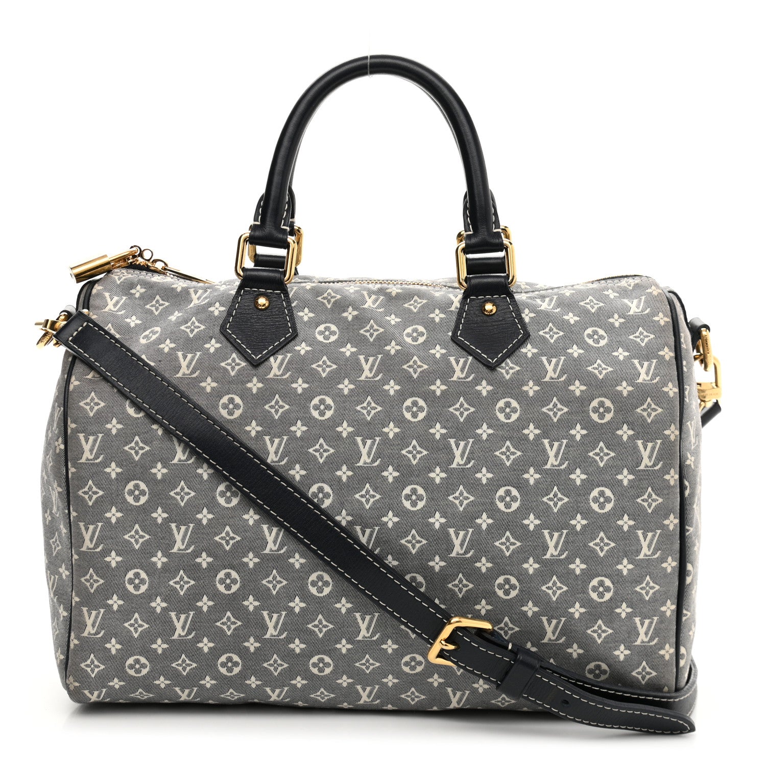 Louis Vuitton Monogram Idylle Speedy Bandouliere 30 Encre 1 of 9
