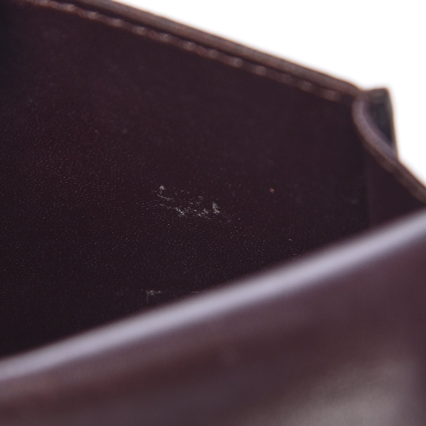 Vernis Business Card Holder Amarante