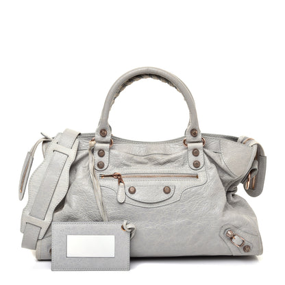 Balenciaga Agneau Giant 12 Rose Gold Hardware Hardware City Gris Ciment 1 of 9