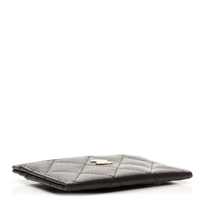 Chanel Caviar Quilted Card Holder Dark Brown 8 of 18