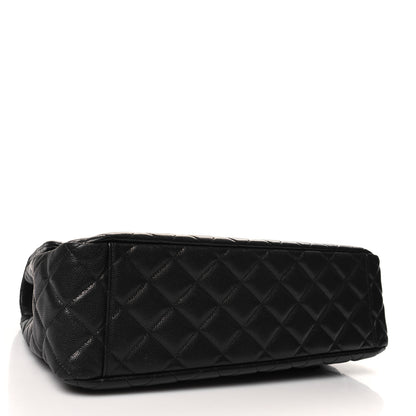 Chanel Caviar Quilted XXL Travel Flap Bag Black 4 of 12
