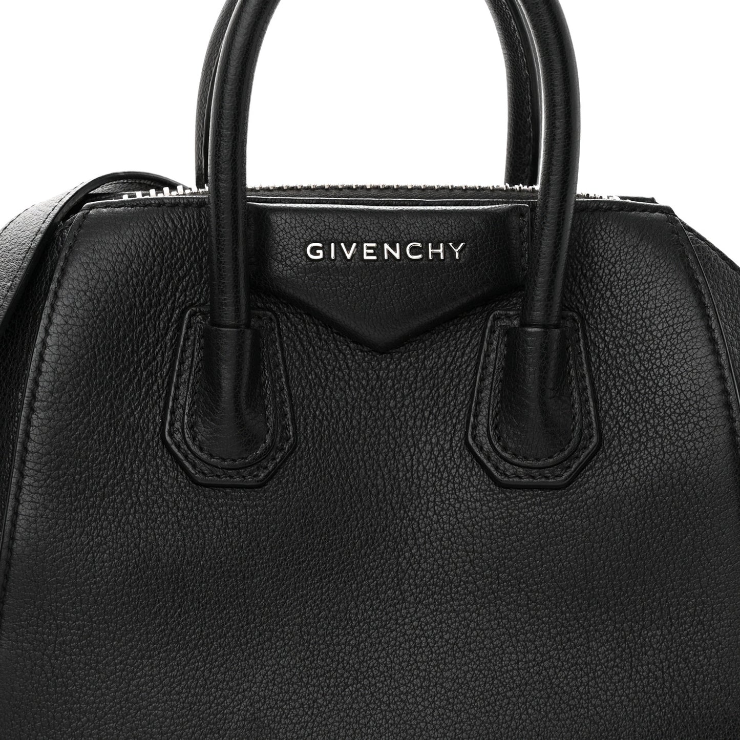 Sugar Goatskin Mini Antigona Black