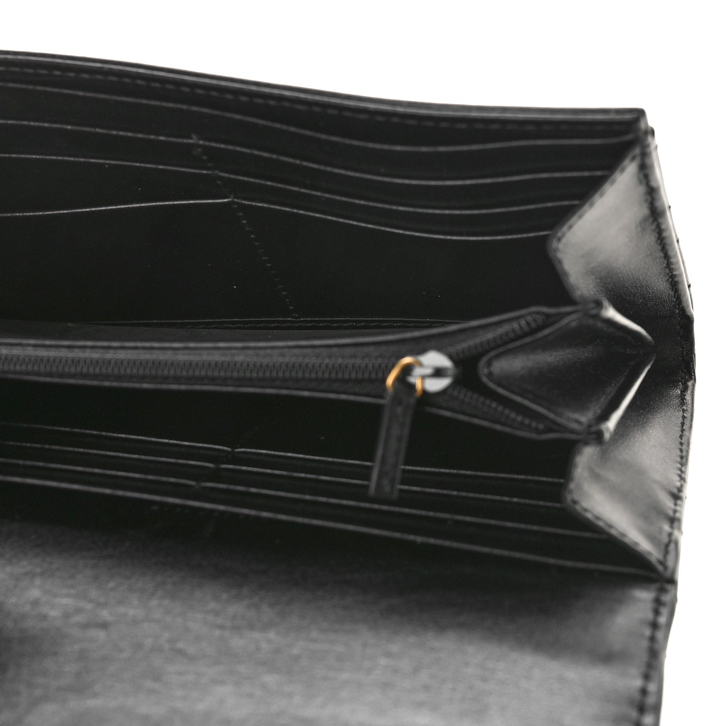 Calfskin Matelasse GG Marmont Continental Wallet Black