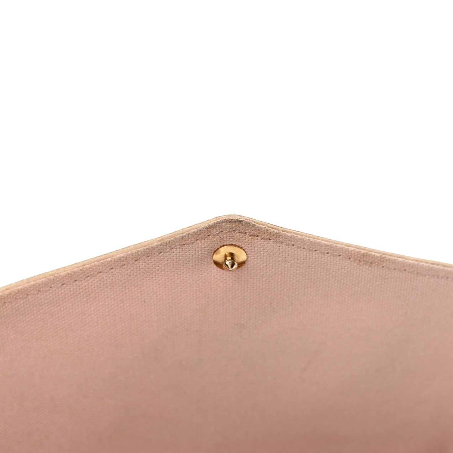 Damier Azur Pochette Felicie Chain Wallet Rose Ballerine