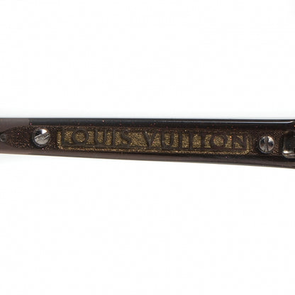 Louis Vuitton Acetate Evidence Sunglasses Brown Z0241W 4 of 11