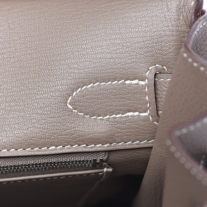 Hermes Togo Birkin 30 Etoupe 13 of 30