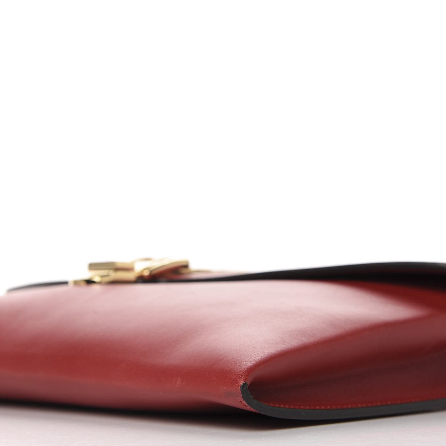 Calfskin Maxi Sylvie Clutch Red