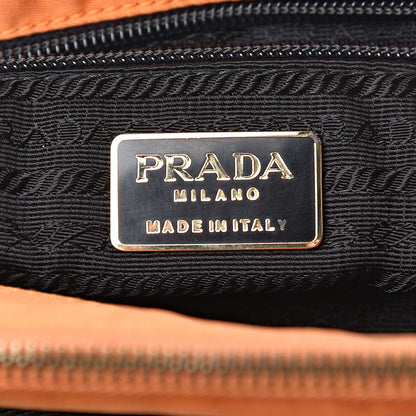 Prada Tessuto Nylon Quilted Impunturado Bag Ambra 7 of 13