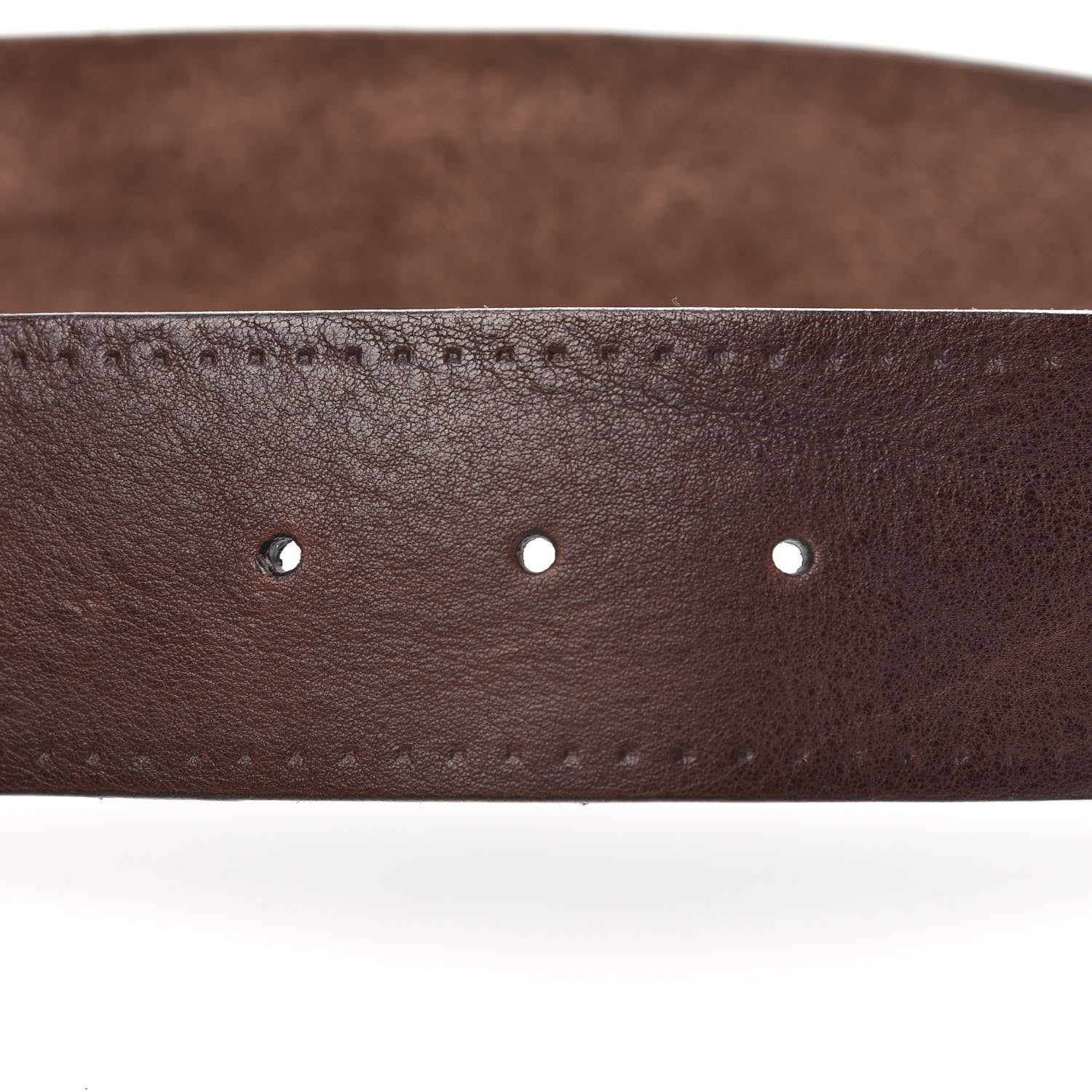 Gucci Hysteria Deer Belt 85 34 Dark Brown 3 of 5