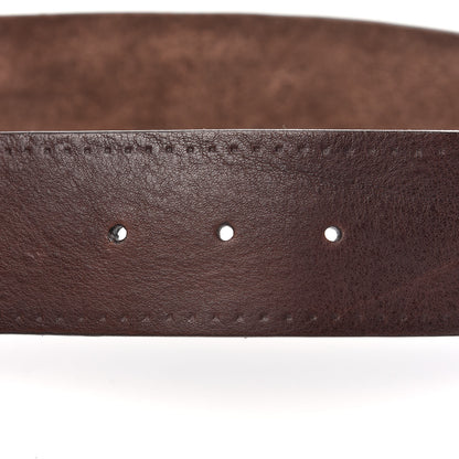 Gucci Hysteria Deer Belt 85 34 Dark Brown 3 of 5