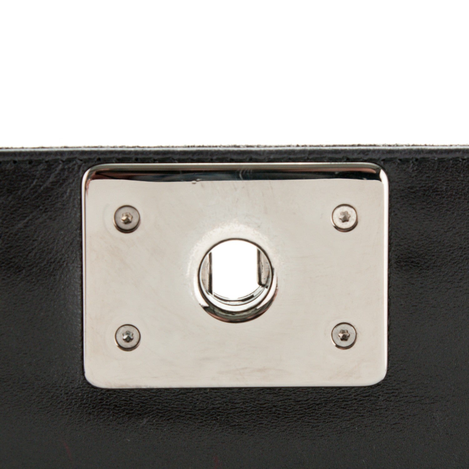Chanel Calfskin Python Boy Flap Clutch Black 6 of 9