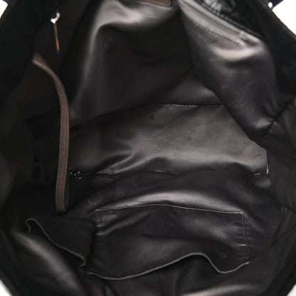 Chanel Crinkled Coated Canvas Le Marais Large Tote Black 5 of 11