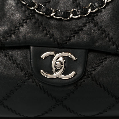 Chanel Lambskin Ultimate Stitch Maxi Flap Black 9 of 11