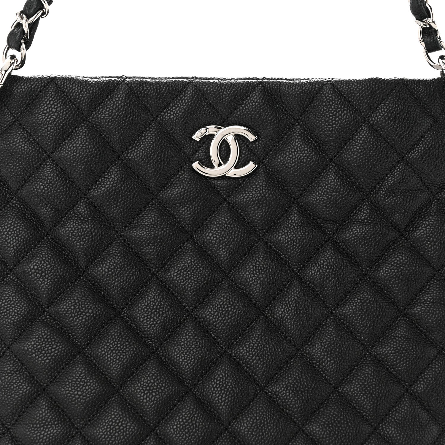 Chanel Caviar Quilted Easy Zip Tote Black 8 of 10