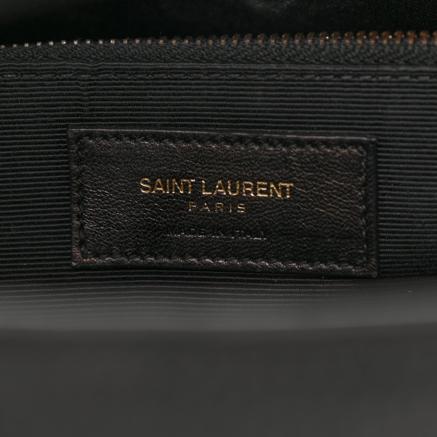 Grained Calfskin Small Sac De Jour Black