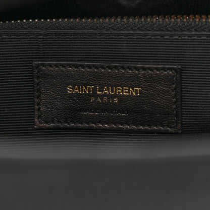 Saint Laurent Grained Calfskin Small Sac De Jour Black 6 of 13
