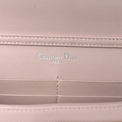 Christian Dior Grained Calfskin Diorama Wallet on Chain Pouch Rose Poudre 6 of 23