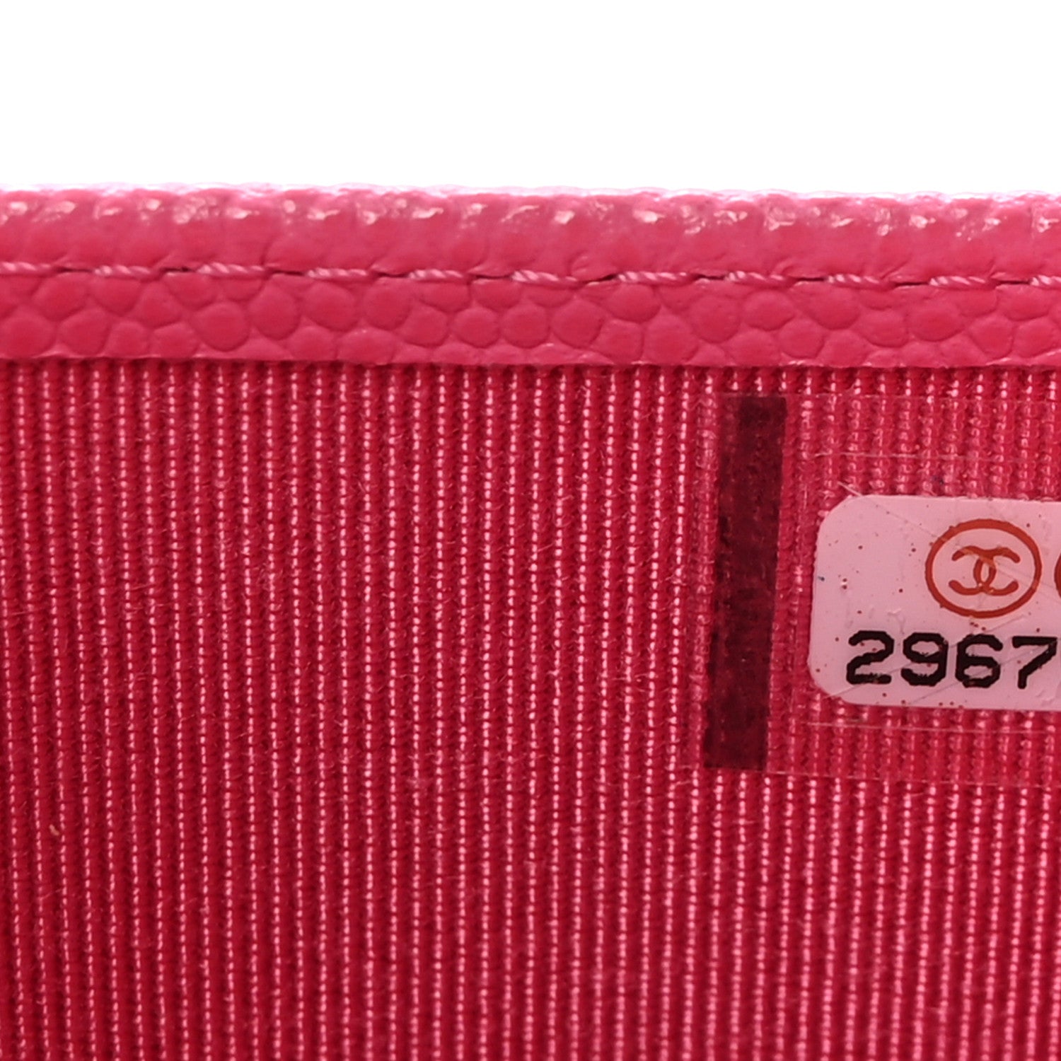 Chanel Caviar Quilted Medium Flap Wallet Pink 8 of 9