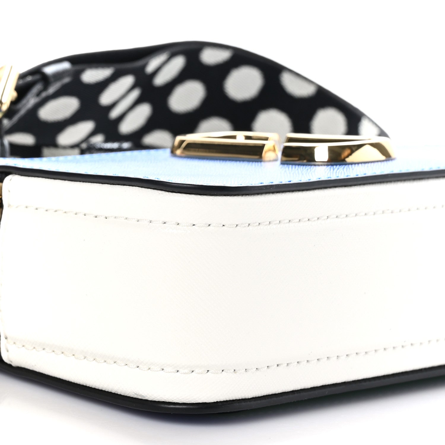 Marc Jacobs Saffiano Small Snapshot Camera Bag Brilliant Blue Multicolor 9 of 10