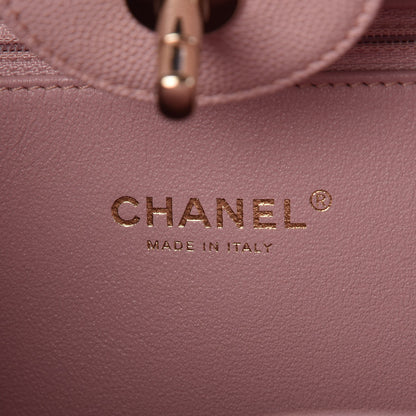 Chanel Caviar Quilted Large Business Affinity Shopping Bag Light Pink 7 of 8