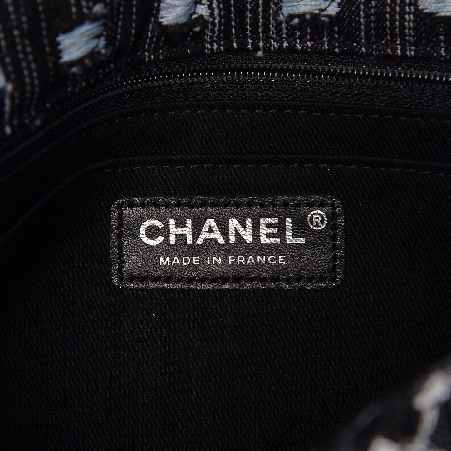 Denim Woven Medium Flap Light Blue