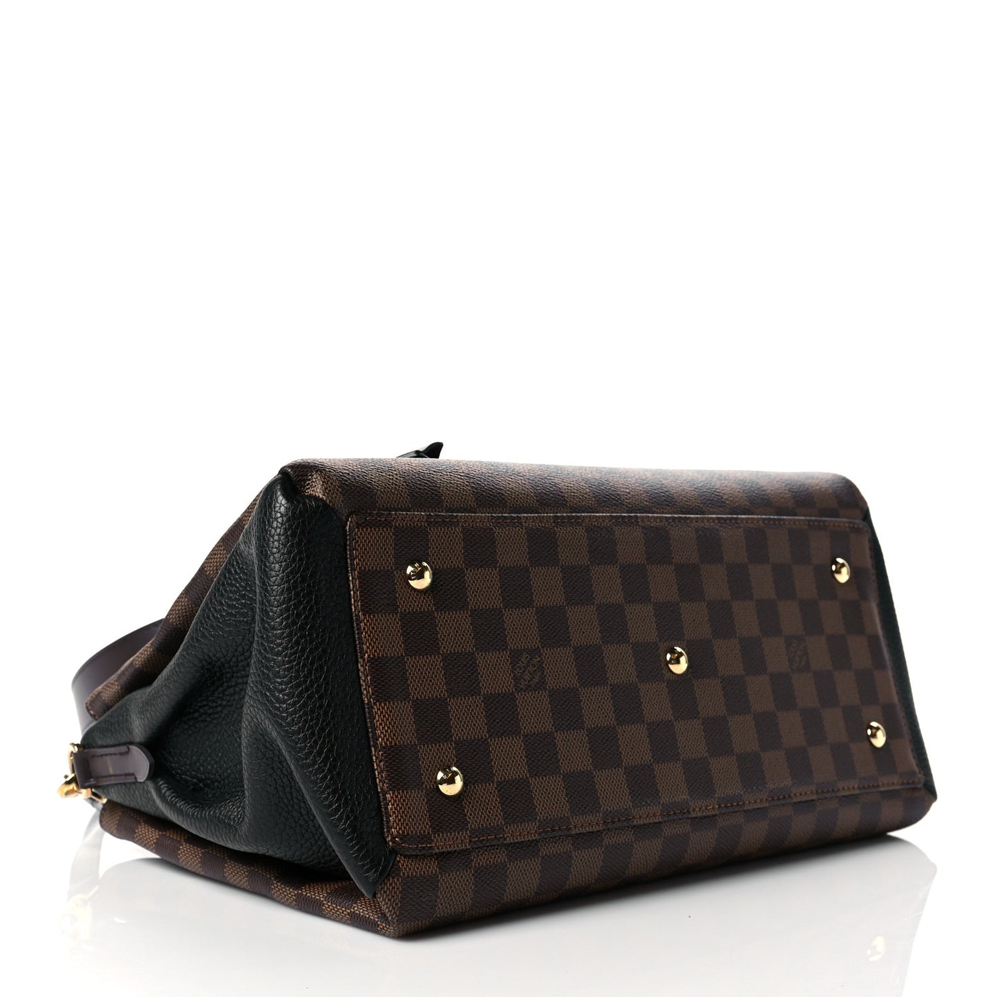 Cuir Taurillon Damier Ebene Normandy Black