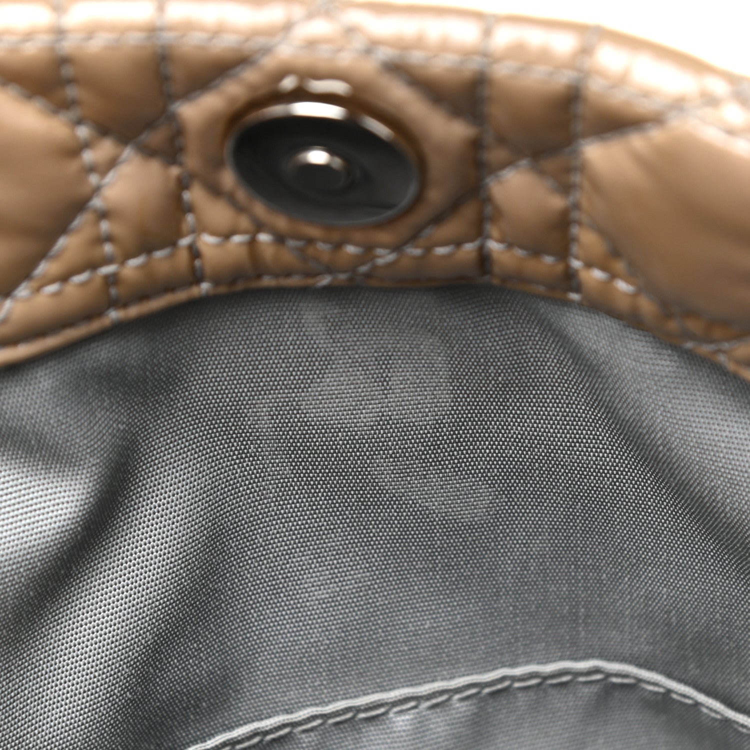 Christian Dior Patent Cannage Large Dior Soft Shopping Tote Beige 14 of 25