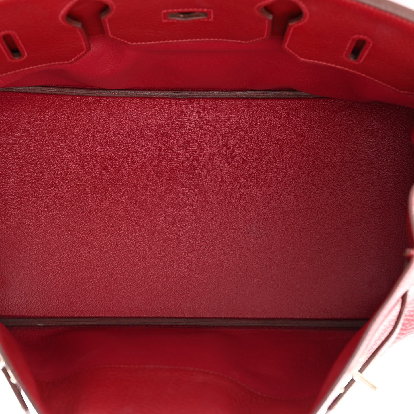 Taurillon Clemence JPG Shoulder Birkin 42 Rouge Casaque