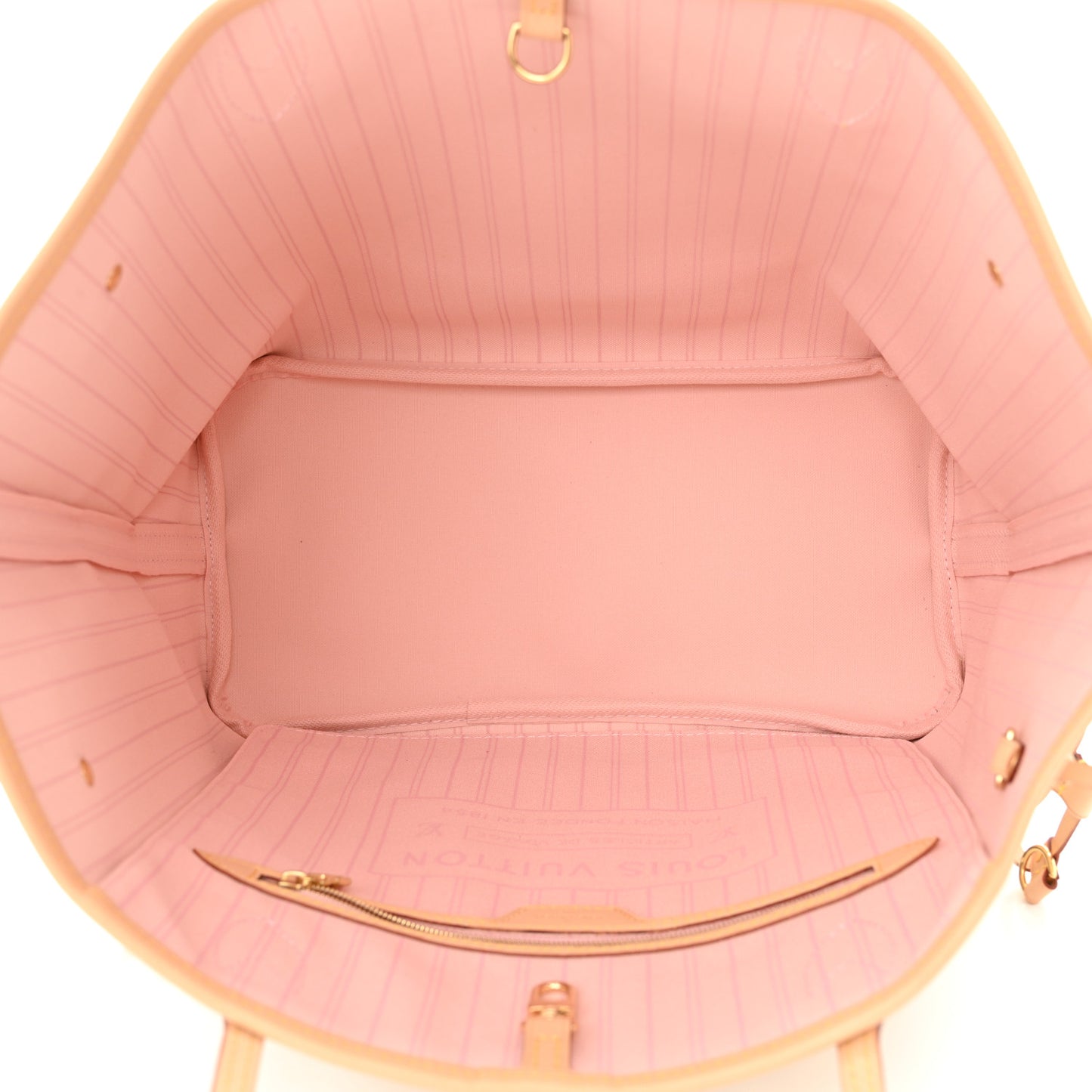 Damier Azur Neo Neverfull MM Rose Ballerine