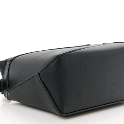 Loewe Calfskin Mini Puzzle Edge Bag Black 9 of 10