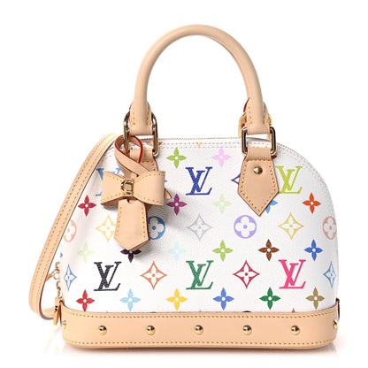 Louis Vuitton LV x TM Monogram Multicolor Alma BB White 1 of 11