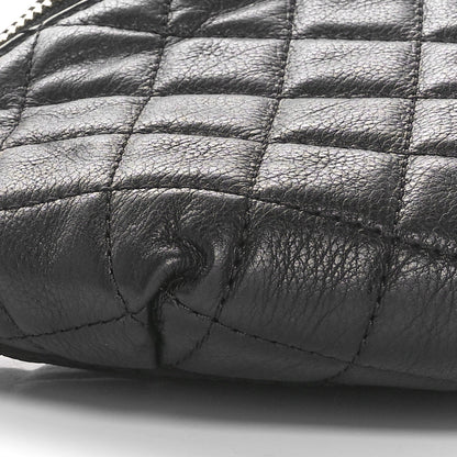 Chanel Calfskin Quilted Banane Waist Bag Fanny Pack Black 10 of 10
