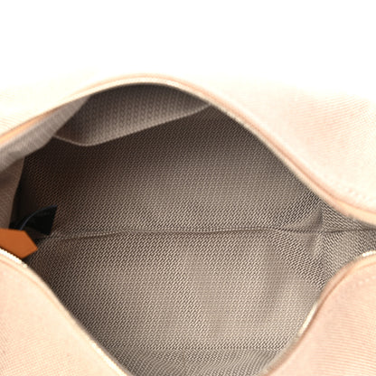 Hermes Canvas Small Bride-A-Brac Pouch Natural Orange 5 of 6