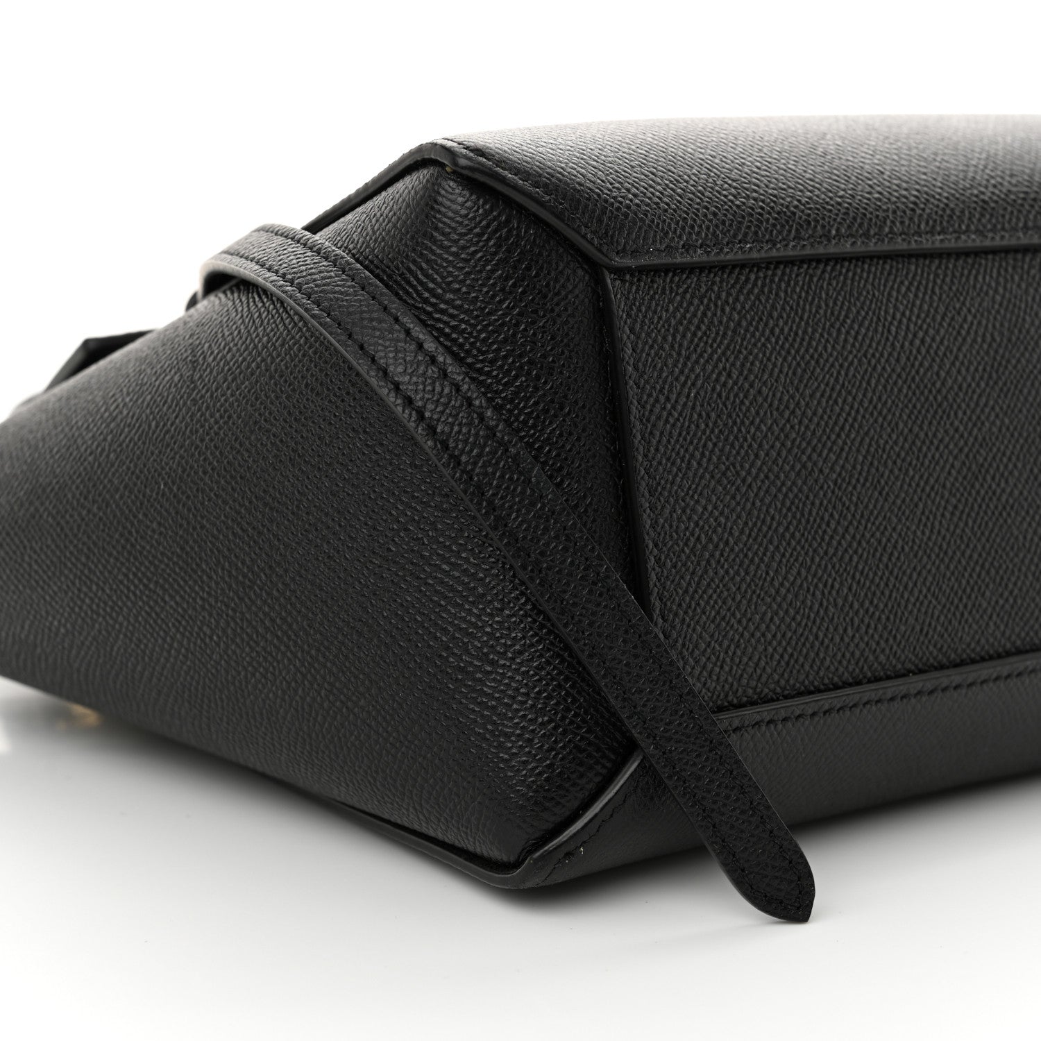 Celine Grained Calfskin Nano Belt Bag Black 8 of 12