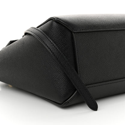 Celine Grained Calfskin Nano Belt Bag Black 8 of 12