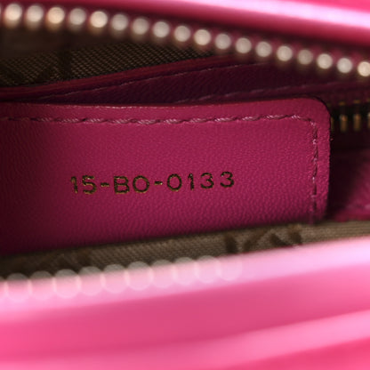 Christian Dior Lambskin Cannage Medium Lady Dior Fuchsia 7 of 16