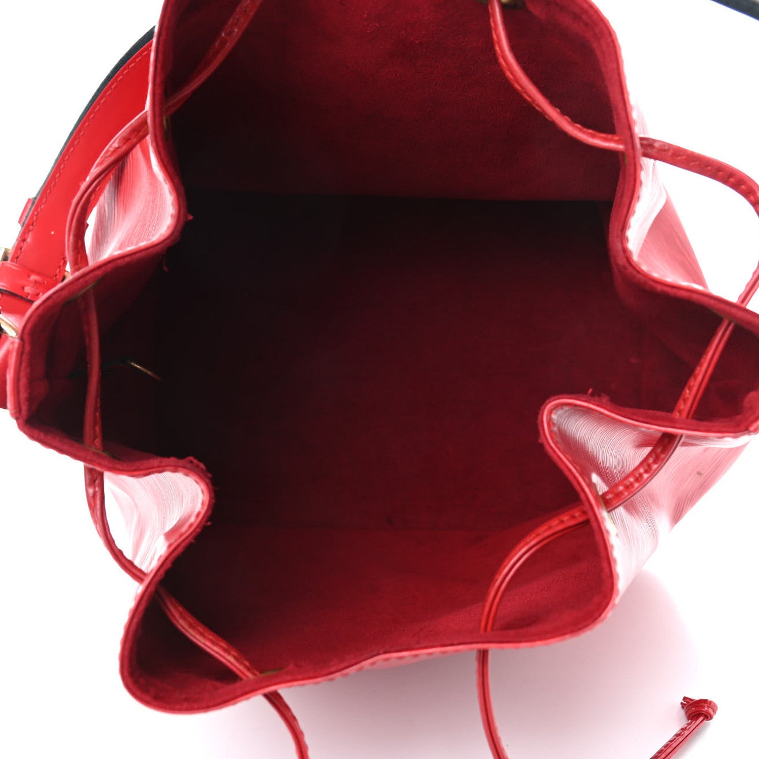 Louis Vuitton Epi Petit Noe Castillan Red 4 of 6