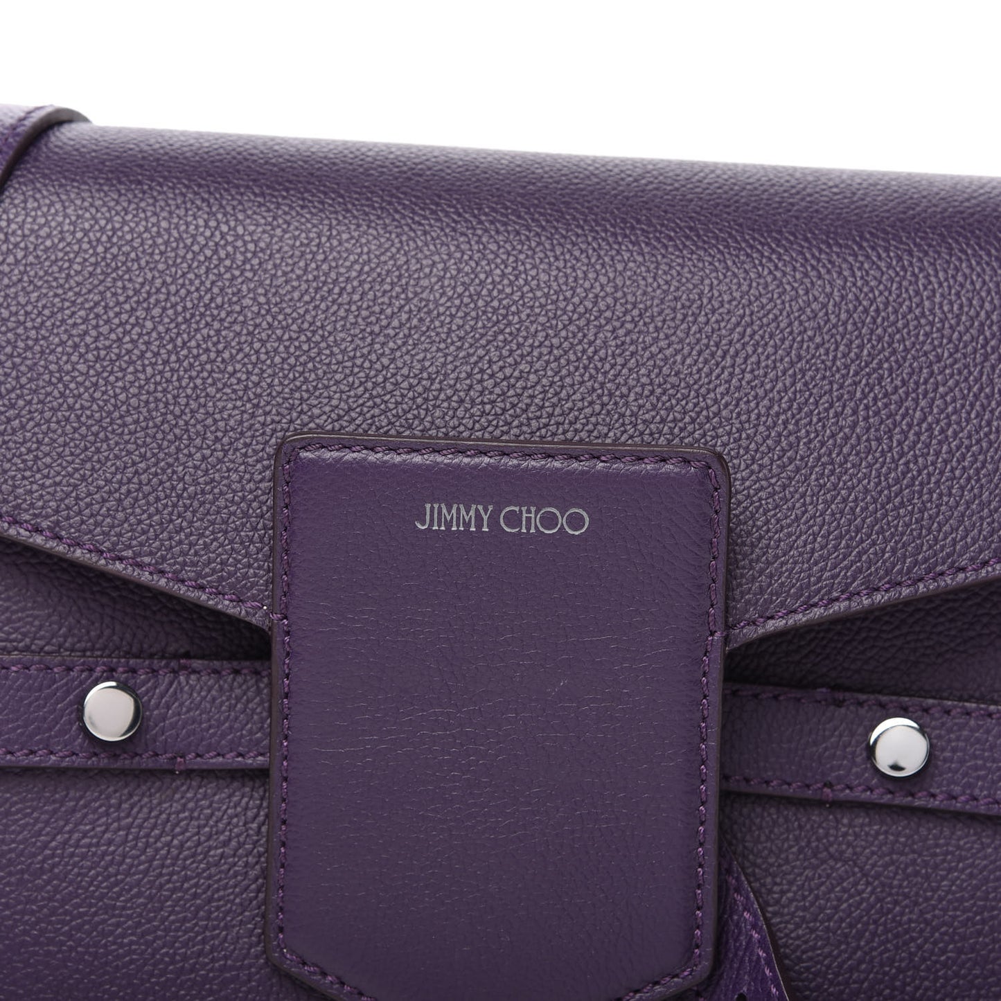 Soft Grained Calfskin Lexie Crossbody Amethyst