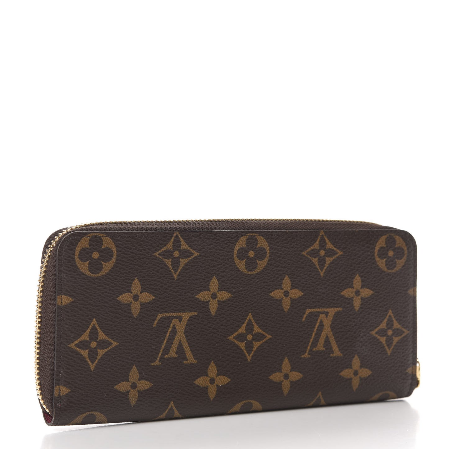 Monogram Clemence Wallet Fuchsia