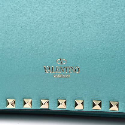Valentino Garavani Nappa Rockstud Wristlet Clutch Colibri 7 of 13